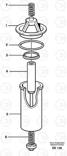 33061 Hydraulic fluid filter L120D, Volvo Construction Equipment