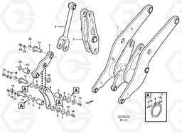 60569 Forward links with fitting parts L120D, Volvo Construction Equipment