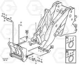 12616 Assemble attachment bracket. L120D, Volvo Construction Equipment