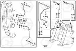 12619 Extended lube points for lift arm system L120D, Volvo Construction Equipment