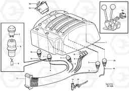 60932 Cable harnesses, servo valve. L120D, Volvo Construction Equipment