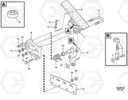 90625 Accelerator pedal L120D, Volvo Construction Equipment