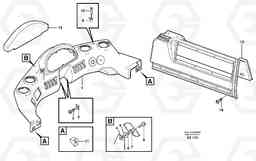 43413 Instrument panel L120D, Volvo Construction Equipment