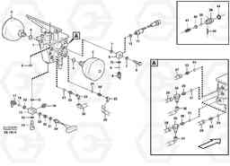 101215 Foot brake valve with clutches L120D, Volvo Construction Equipment