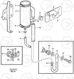 82066 Crankcase ventilation L120D, Volvo Construction Equipment