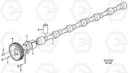 50115 Camshaft L120D, Volvo Construction Equipment