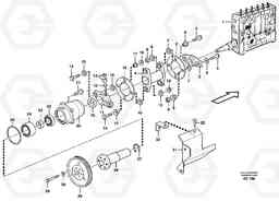 88925 Pump drive L120D, Volvo Construction Equipment