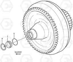 66931 Torque converter L120D, Volvo Construction Equipment