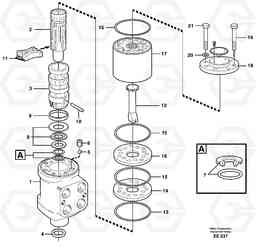33058 Steering unit L120D, Volvo Construction Equipment