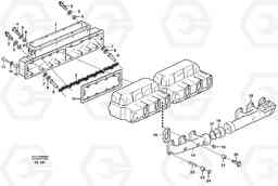 50117 Inlet manifold and exhaust manifold L120D, Volvo Construction Equipment