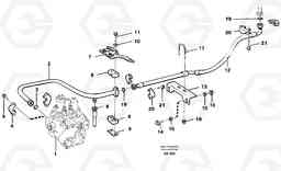 63258 Hydraulic system, return line L120D, Volvo Construction Equipment