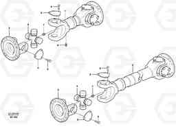 22352 Propeller shaft L120D, Volvo Construction Equipment