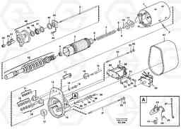 53781 Starter motor L150E S/N 6005 - 7549 S/N 63001 - 63085, Volvo Construction Equipment