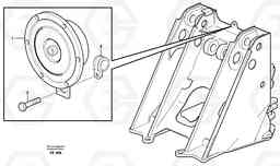 13068 Compressor horn L120D, Volvo Construction Equipment