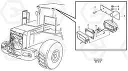24859 Work lights, rear L120D, Volvo Construction Equipment