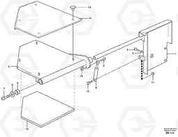 36793 Instructor's seat L120D, Volvo Construction Equipment