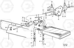 68221 Radiator and control L150D, Volvo Construction Equipment