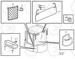 23776 Interior components L150D, Volvo Construction Equipment