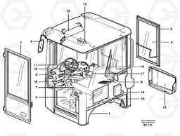 24844 Drivers cab L150D, Volvo Construction Equipment