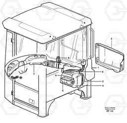 23768 Air distribution L150D, Volvo Construction Equipment