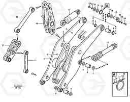 58760 Lifting framework with assembly parts L150D, Volvo Construction Equipment