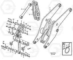 74416 Forward links with assembly parts L150D, Volvo Construction Equipment