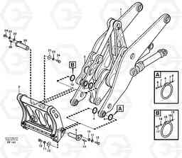 14276 Assemble attachment bracket L150D, Volvo Construction Equipment