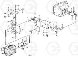 99362 Hydraulic system, feed line L150D, Volvo Construction Equipment