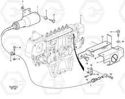 86811 Stop control L150D, Volvo Construction Equipment