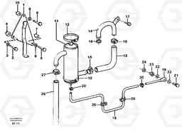 40390 Crankcase ventilation L150D, Volvo Construction Equipment