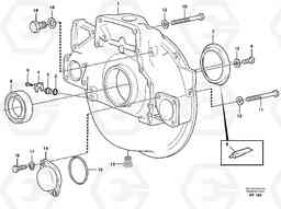 36983 Flywheel housing L150D, Volvo Construction Equipment