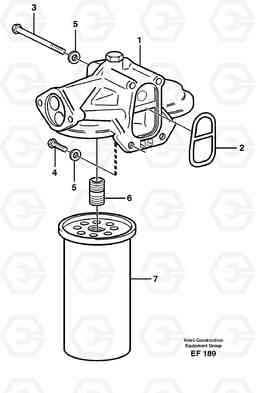 13015 Oil filter L150D, Volvo Construction Equipment