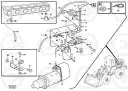 103838 Pre-heater with fitting parts L150D, Volvo Construction Equipment
