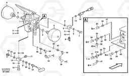 91951 Footbrake valve with connectors L150D, Volvo Construction Equipment