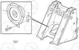 25372 Compressor horn L150D, Volvo Construction Equipment