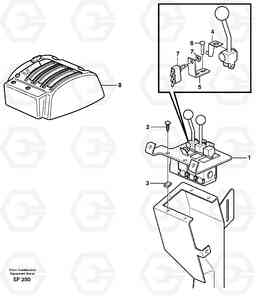 27603 Servo valve with fitting parts L150D, Volvo Construction Equipment