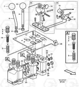 97375 Servo valve L150D, Volvo Construction Equipment