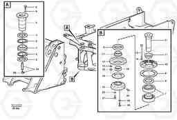 12369 Frame link L150D, Volvo Construction Equipment