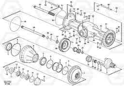 89180 Planetary axle, rear L150D, Volvo Construction Equipment