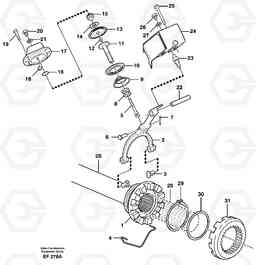 38611 Differential lock L150D, Volvo Construction Equipment