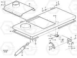 94429 Engine hood L150D, Volvo Construction Equipment