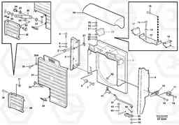 81708 Radiator casing L150D, Volvo Construction Equipment