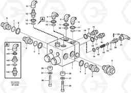 21571 Shift valve with fitting parts L150D, Volvo Construction Equipment