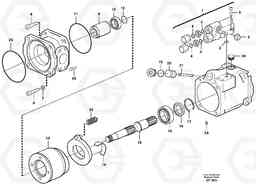 97378 Controlpump, 60CC L150D, Volvo Construction Equipment