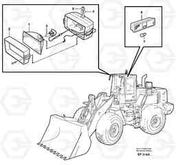 61173 Lighting, cab L150D, Volvo Construction Equipment