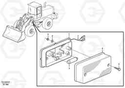 22166 Side marking lamp. L150D, Volvo Construction Equipment