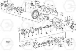 8357 Final drive, rear L150D, Volvo Construction Equipment