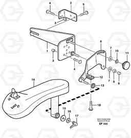 1684 CDC - steering, sheet metal parts. L150D, Volvo Construction Equipment