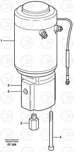 24839 Pump unit. L150D, Volvo Construction Equipment