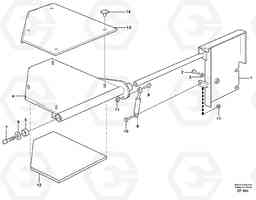 39912 Instructor's seat L150D, Volvo Construction Equipment